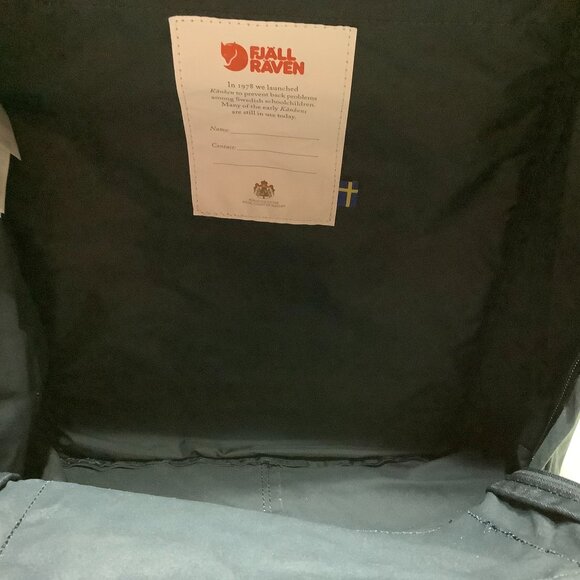Fjallraven Kanken Backpack Dark Blue 14" x 10" PLEASE READ - Picture 13 of 13